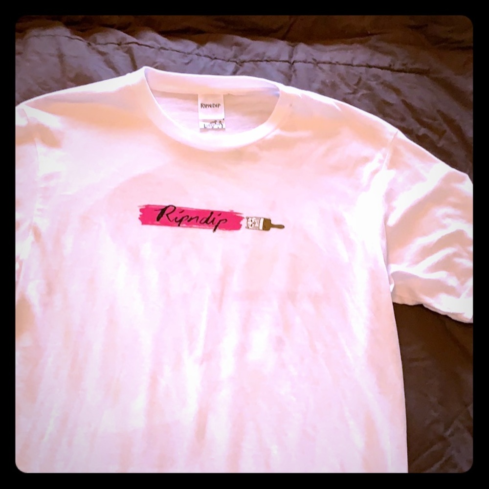 Rip-n-dip t-shirt